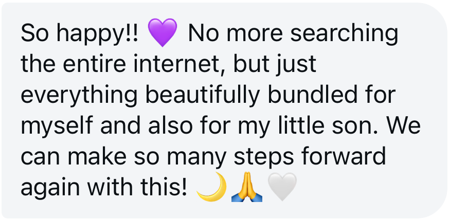 Message from a guide reader